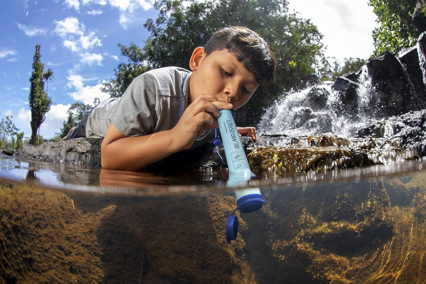 Lifestraw Personal Water Filter for Hiking Camping Travel Emergency Vestergaard