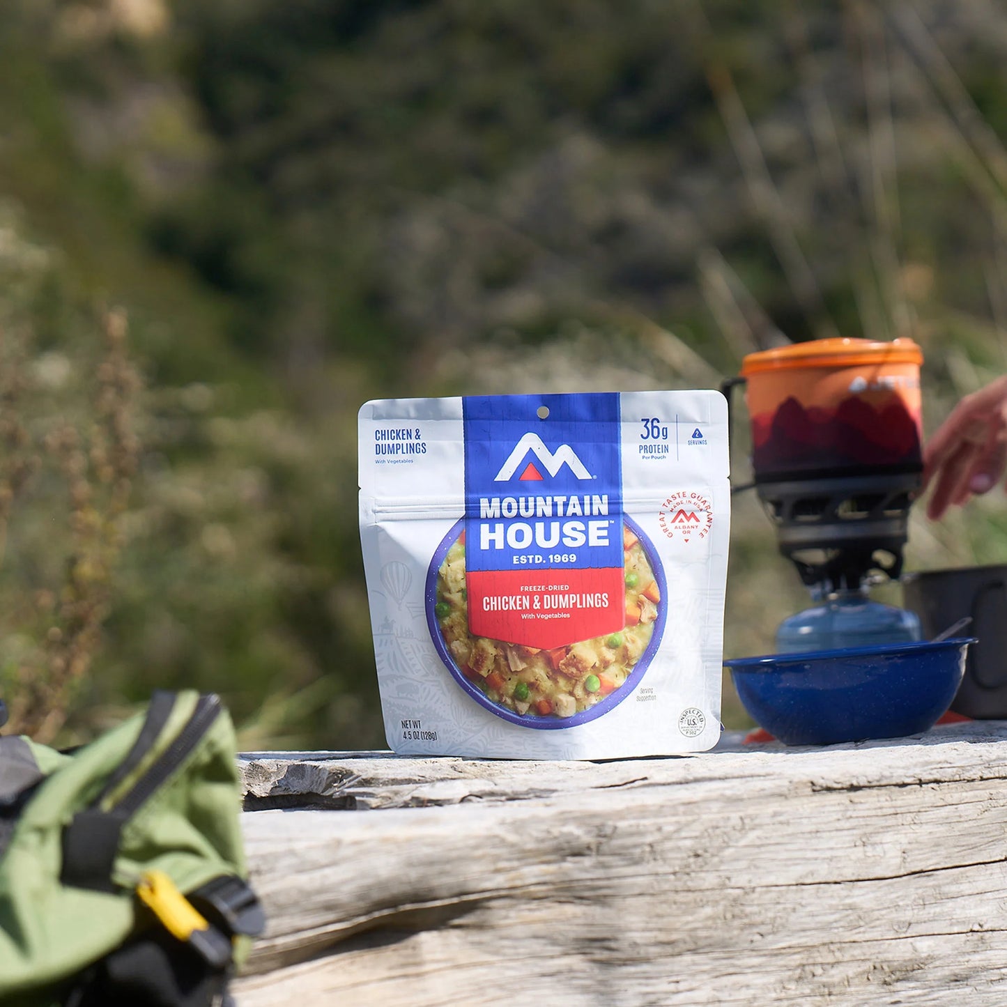 (2 Pack)  Chicken & Dumplings, Freeze-Dried Camping & Backpacking Food, 2-Serving